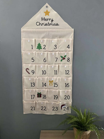 Calendrier de l'avant à remplir