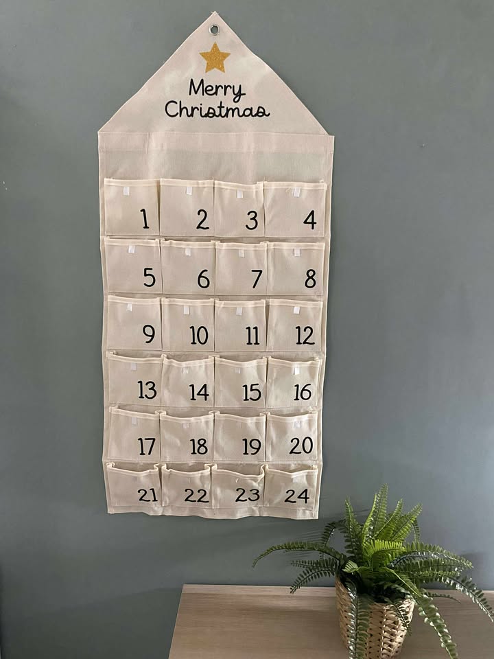 Calendrier de l'avant à remplir