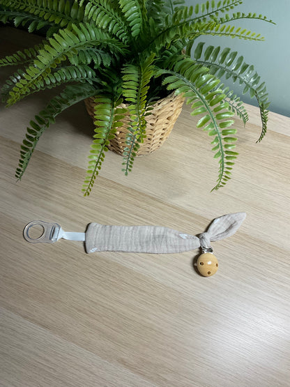 Attache tétine personnalisée