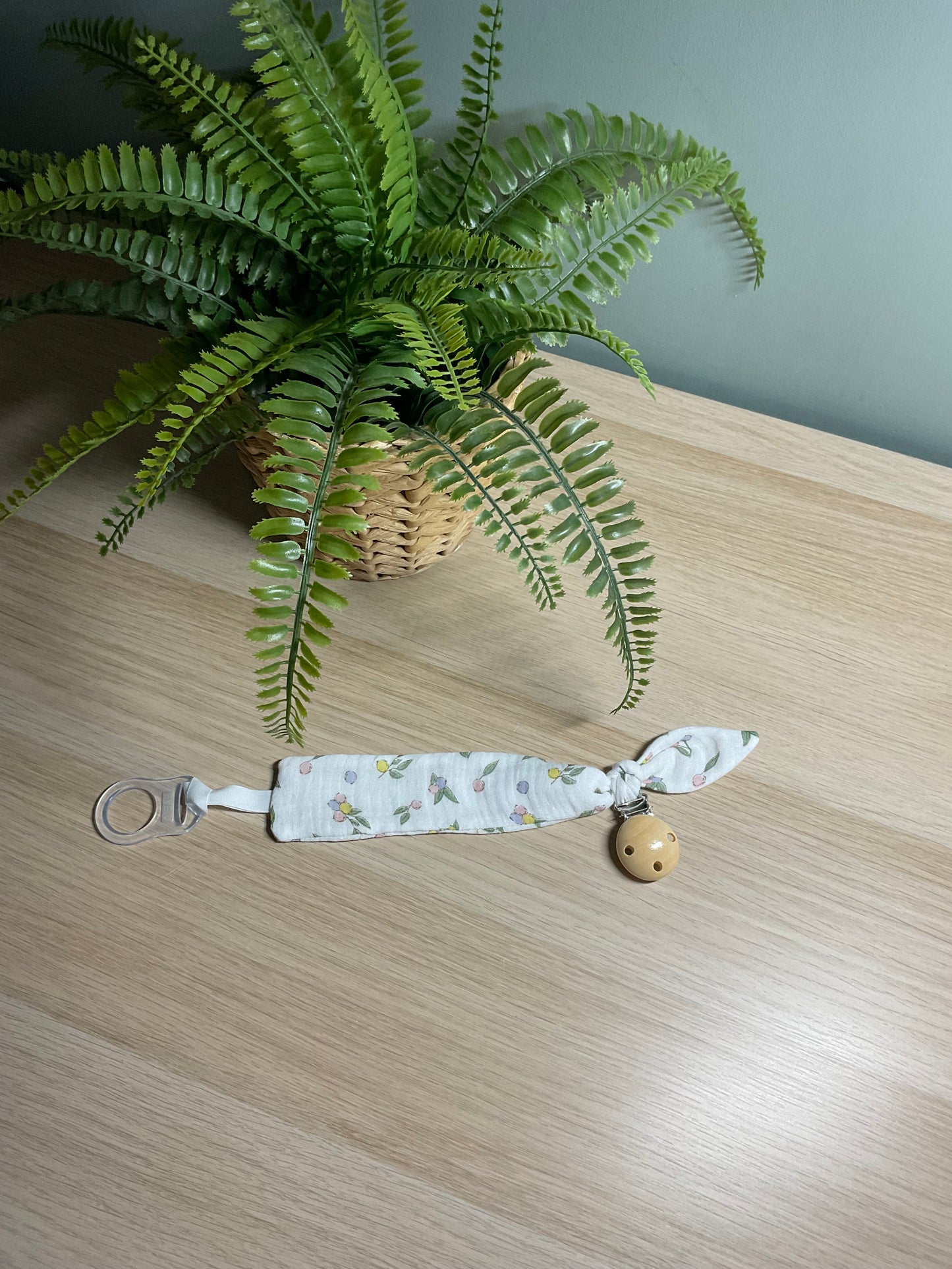 Attache tétine personnalisée