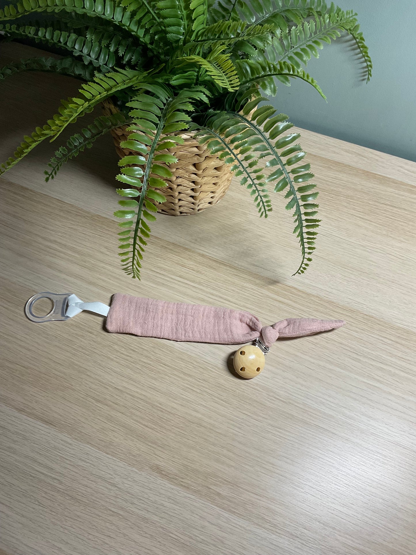 Attache tétine personnalisée