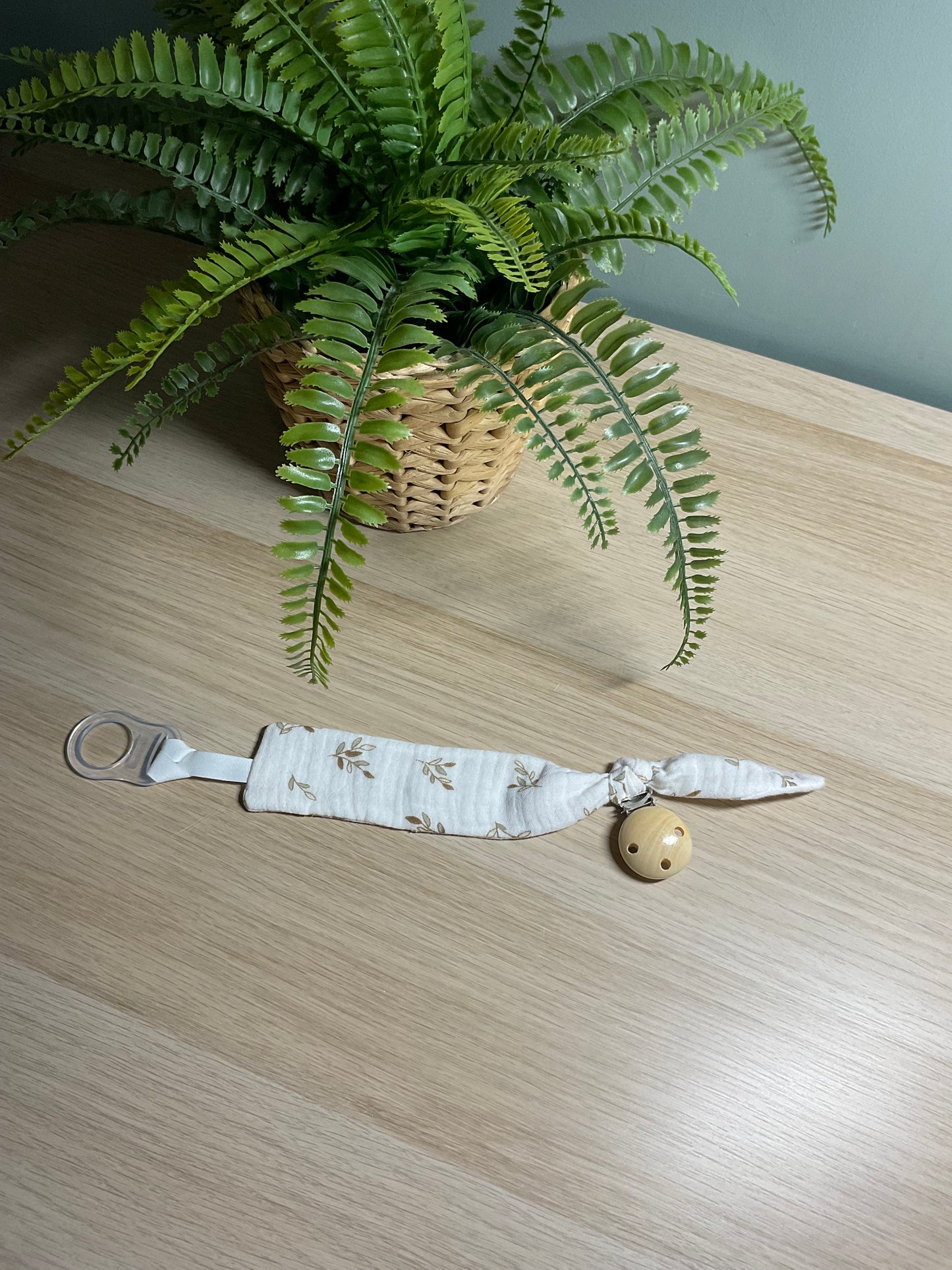 Attache tétine personnalisée