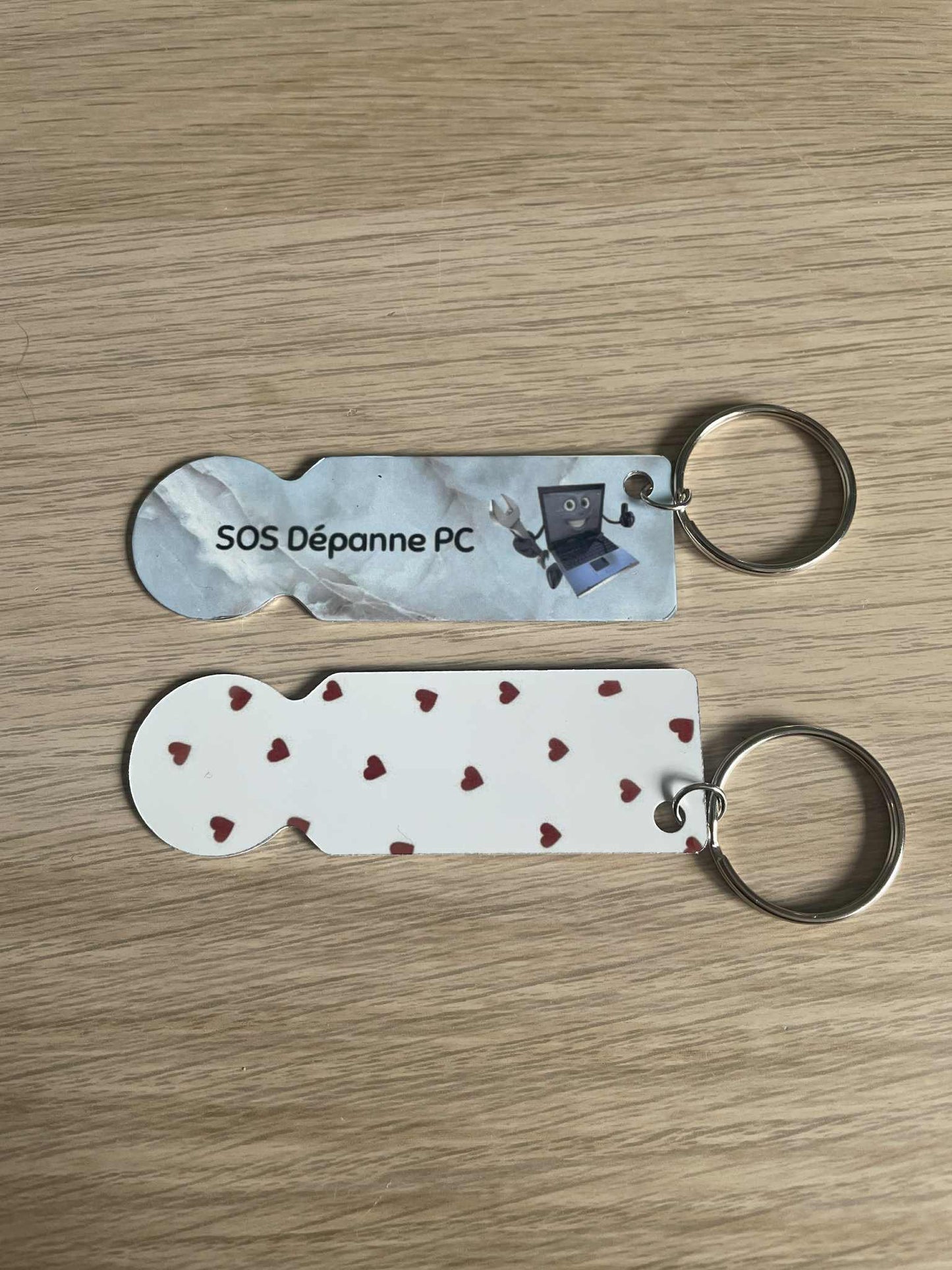 Jeton de caddie personnalisé
